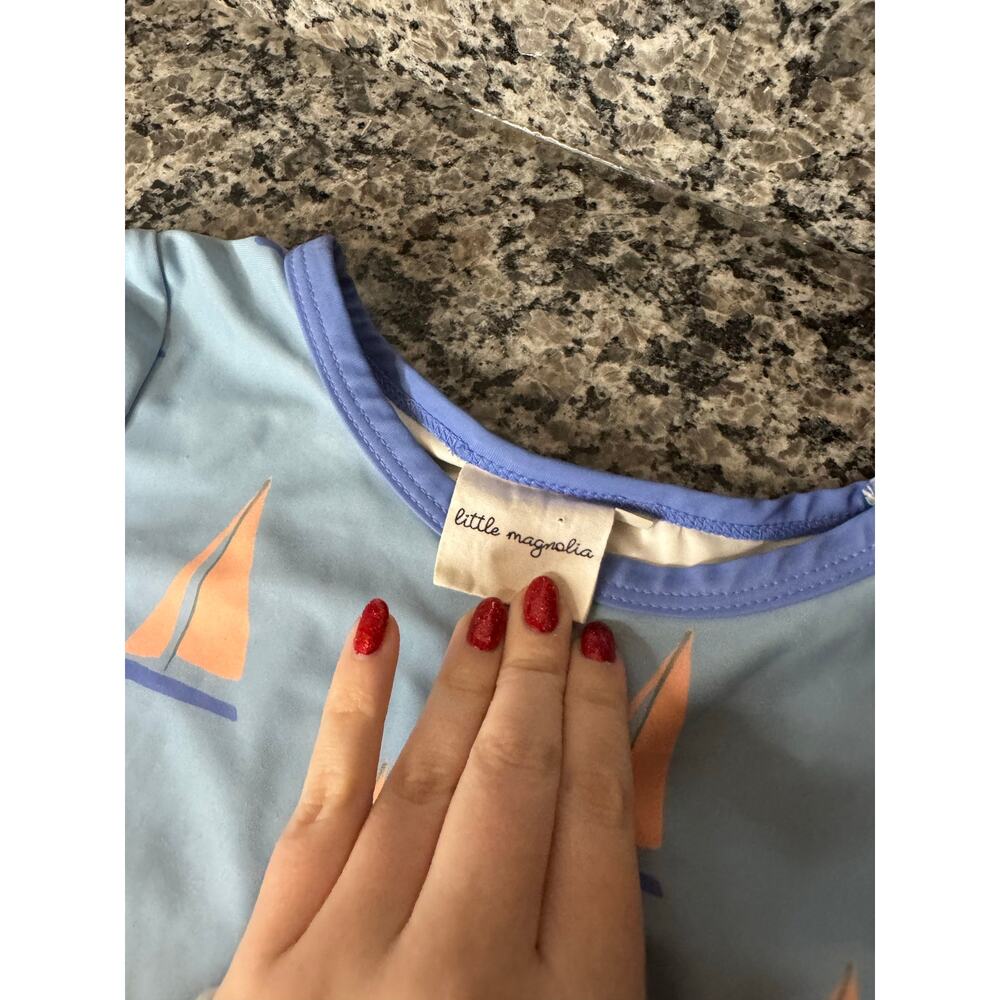 Little Magnolia Swim Rash Guard - Picture 3 of 4